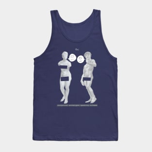 Aphrodite and David speak volumes Tank Top